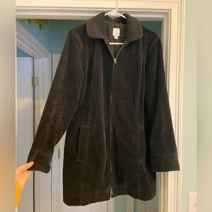 J.Jill Heritage Tumbled Cord Long Coat